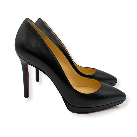 pigalle plato 100 platform leather pumps